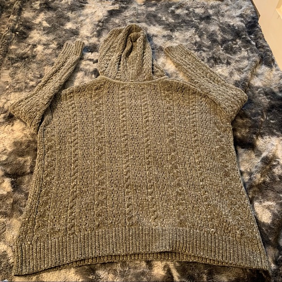 Hooded Knit Sweater - Picture 3 of 5